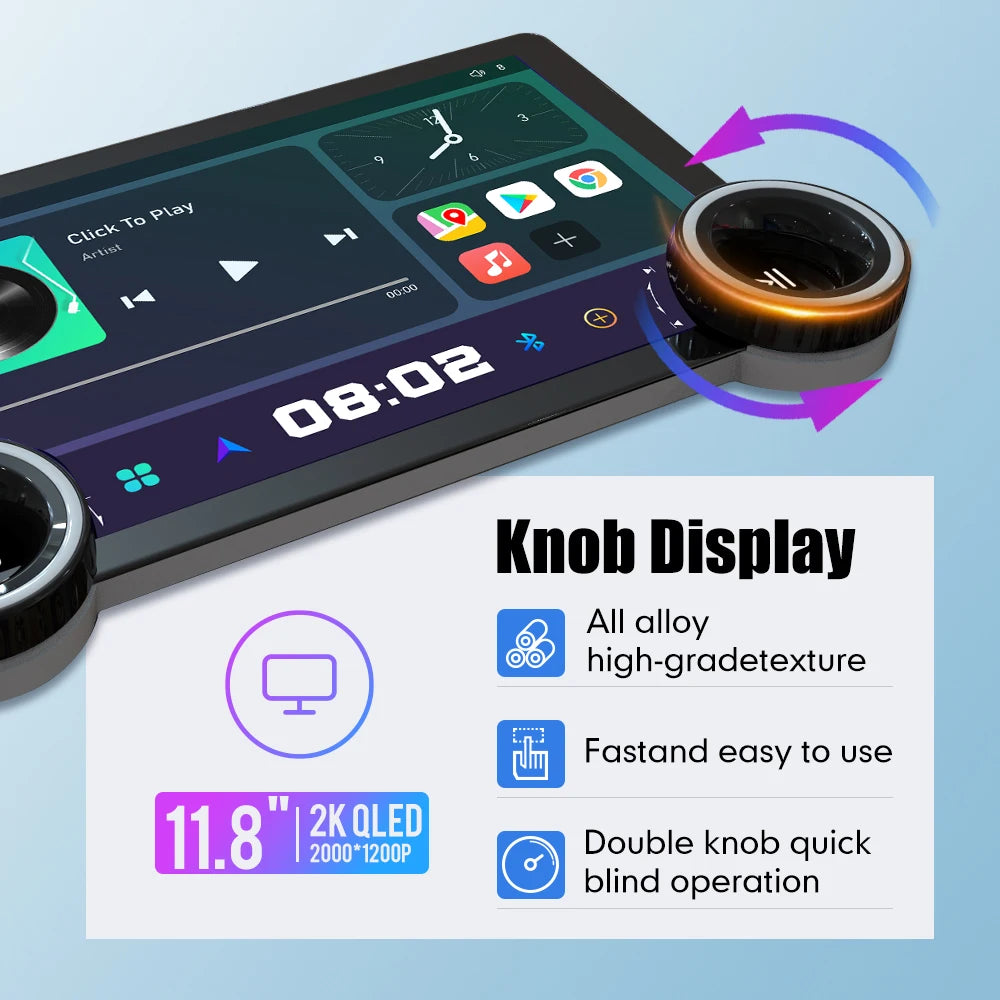 Premium 10.1" / 10.33" Wireless CarPlay & Android Auto 2K Car Stereo
