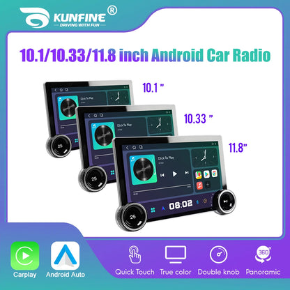 Premium 10.1" / 10.33" Wireless CarPlay & Android Auto 2K Car Stereo