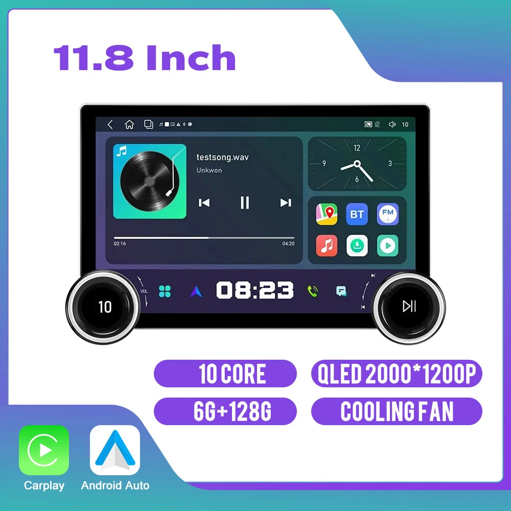 Premium 10.1" / 10.33" Wireless CarPlay & Android Auto 2K Car Stereo