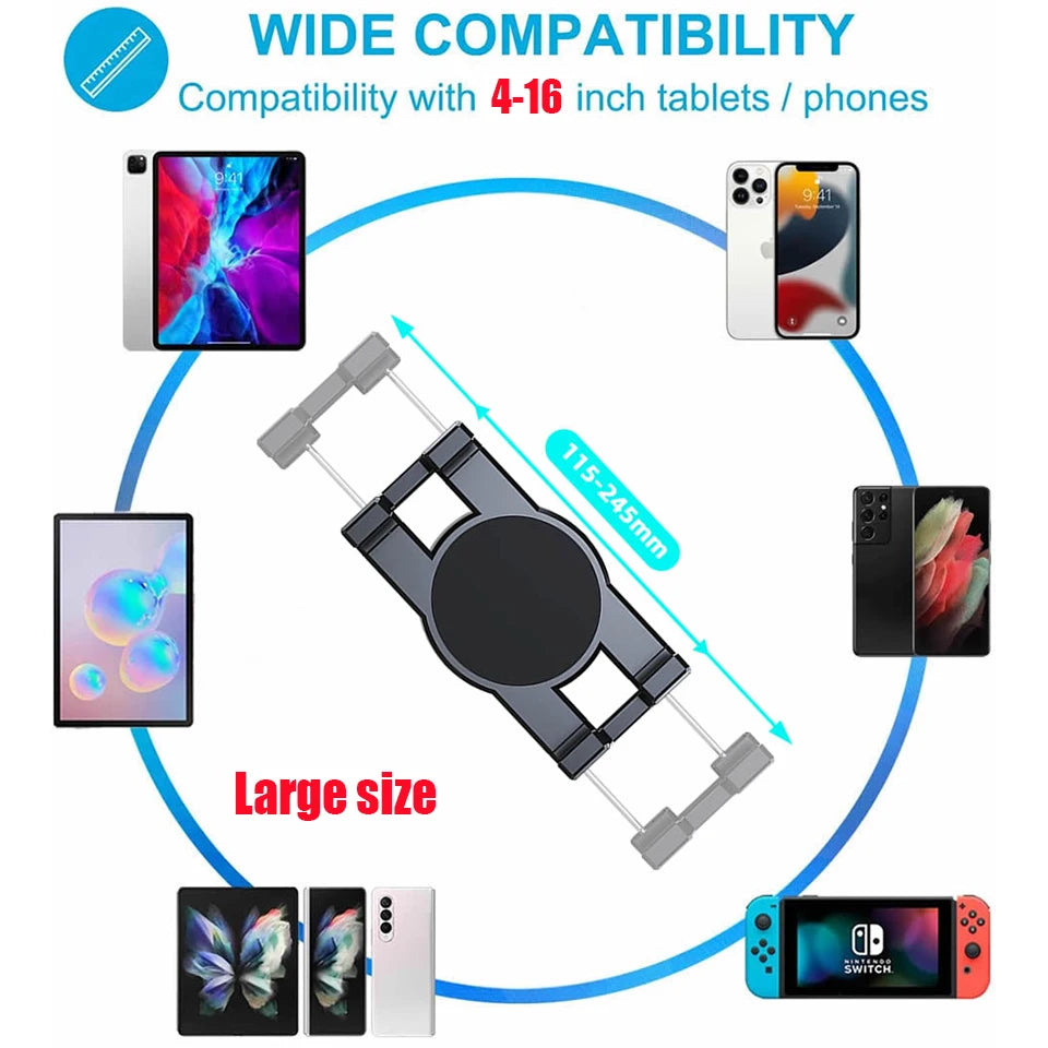 Universal Heavy-Duty Car Cup Holder Tablet & Phone Mount