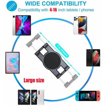 Universal Heavy-Duty Car Cup Holder Tablet & Phone Mount