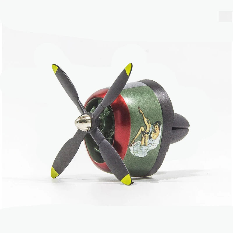 ⭐⭐⭐⭐⭐Retro Aviator Propeller Car Air Vent Diffuser