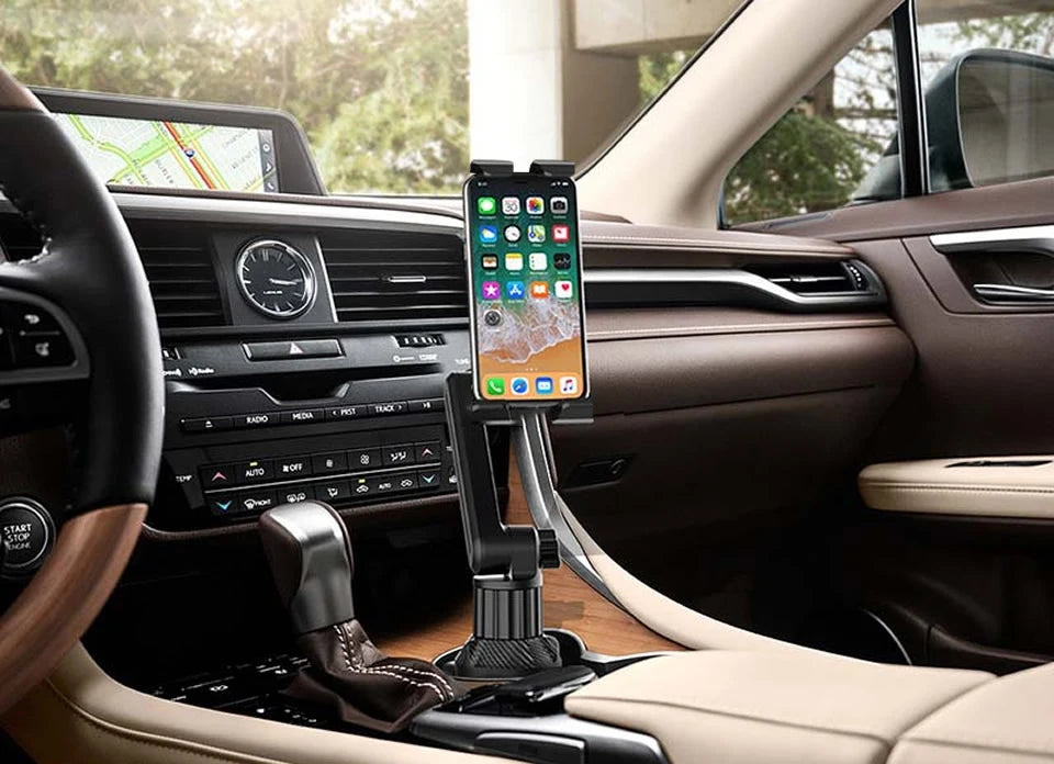 Universal Heavy-Duty Car Cup Holder Tablet & Phone Mount